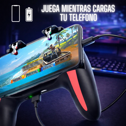 Mando ajustable con ventiladores